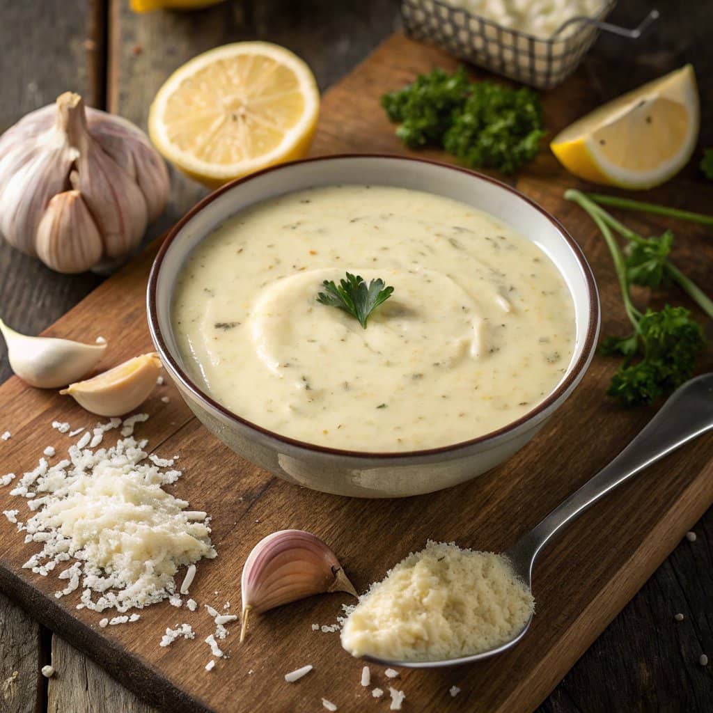 Garlic Parmesan Sauce