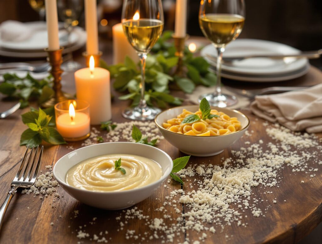 Is garlic parmesan sauce the same as alfredo sauce