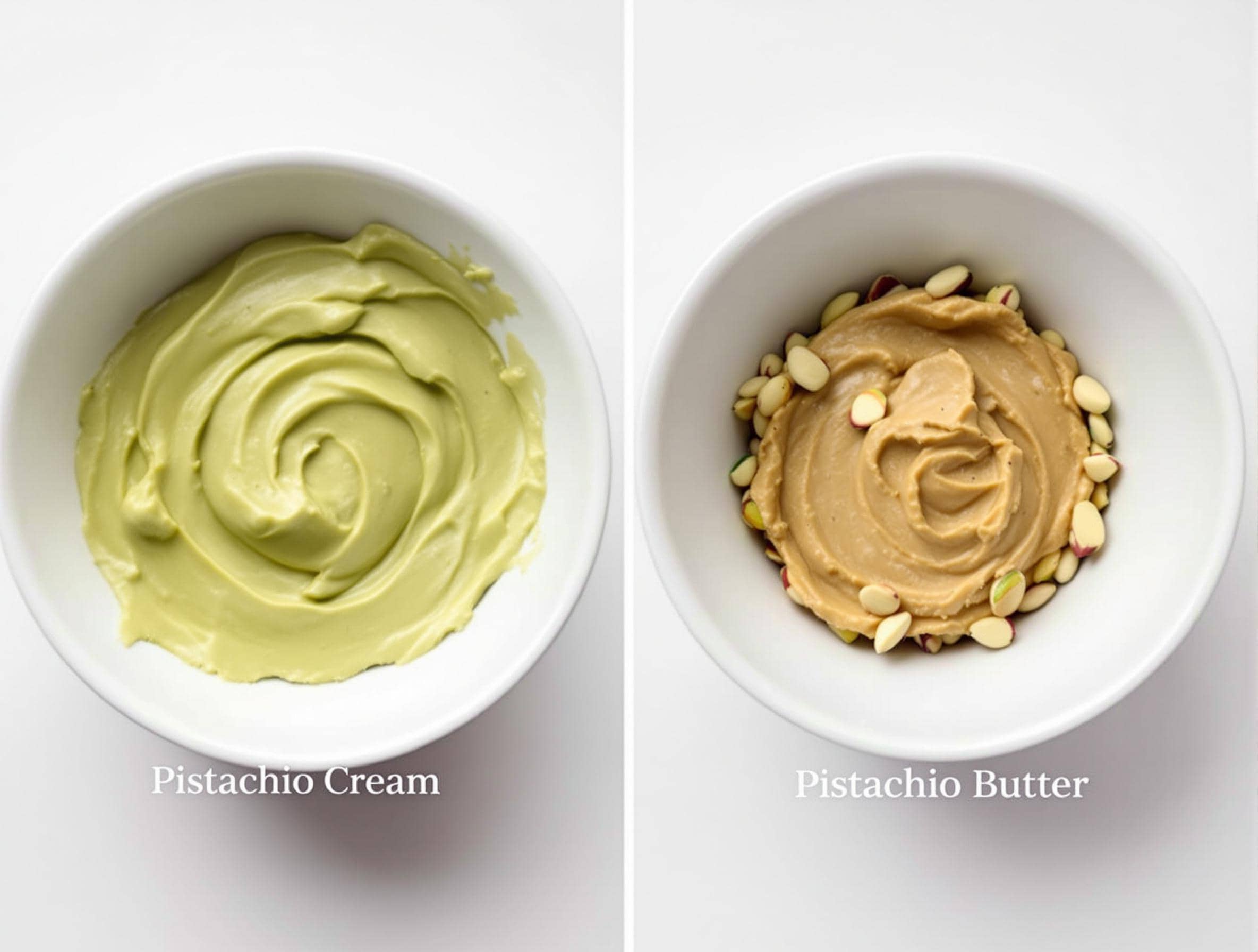 ifferences Between Pistachio Cream and Pistachio Butter