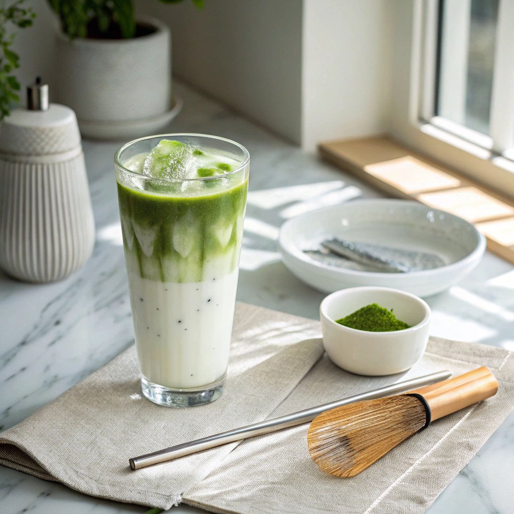 ced Matcha Latte