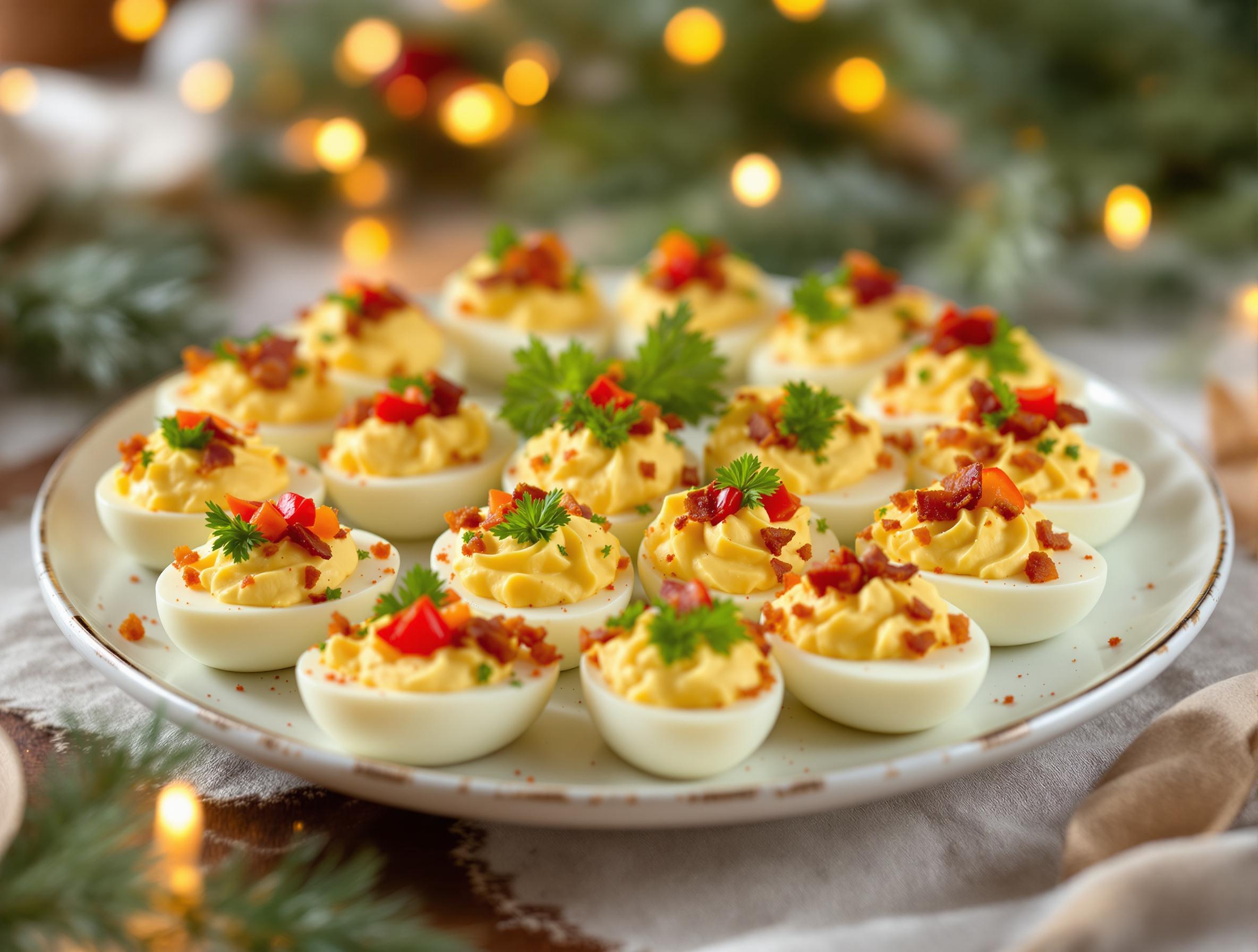 What’s the trick for deviled eggs