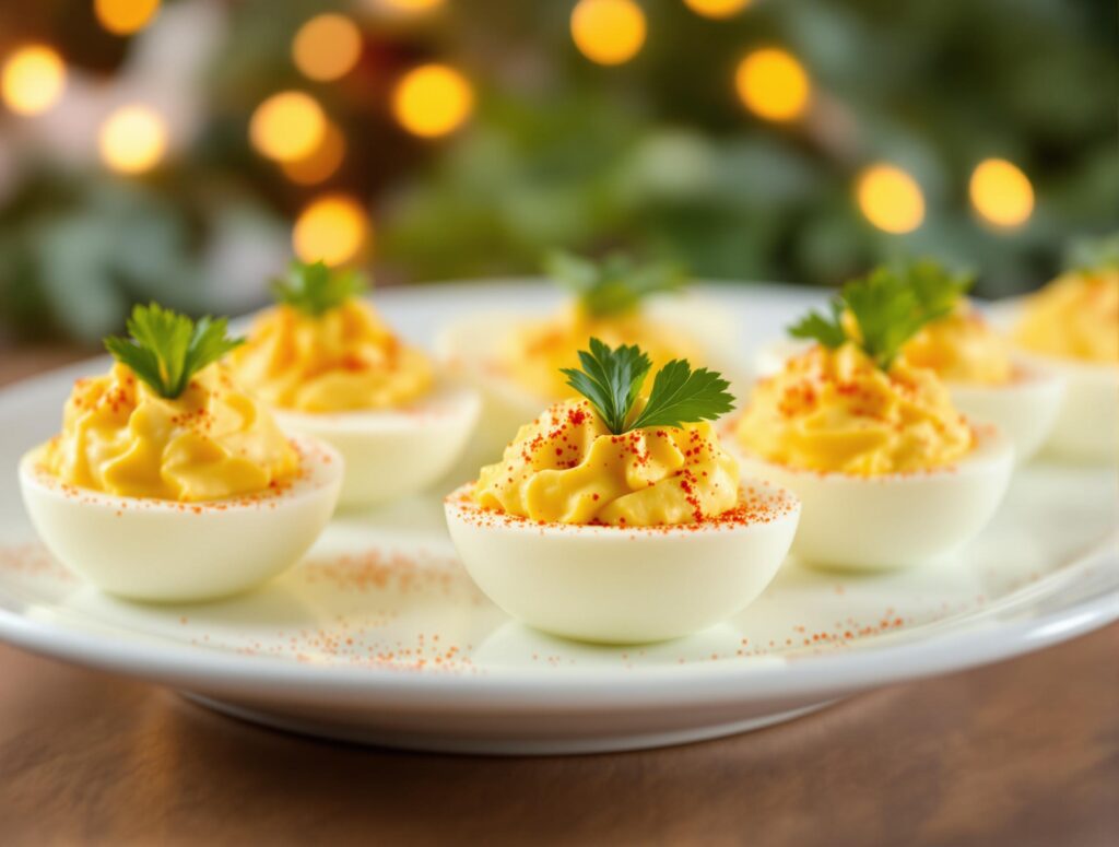 the trick for deviled eggs