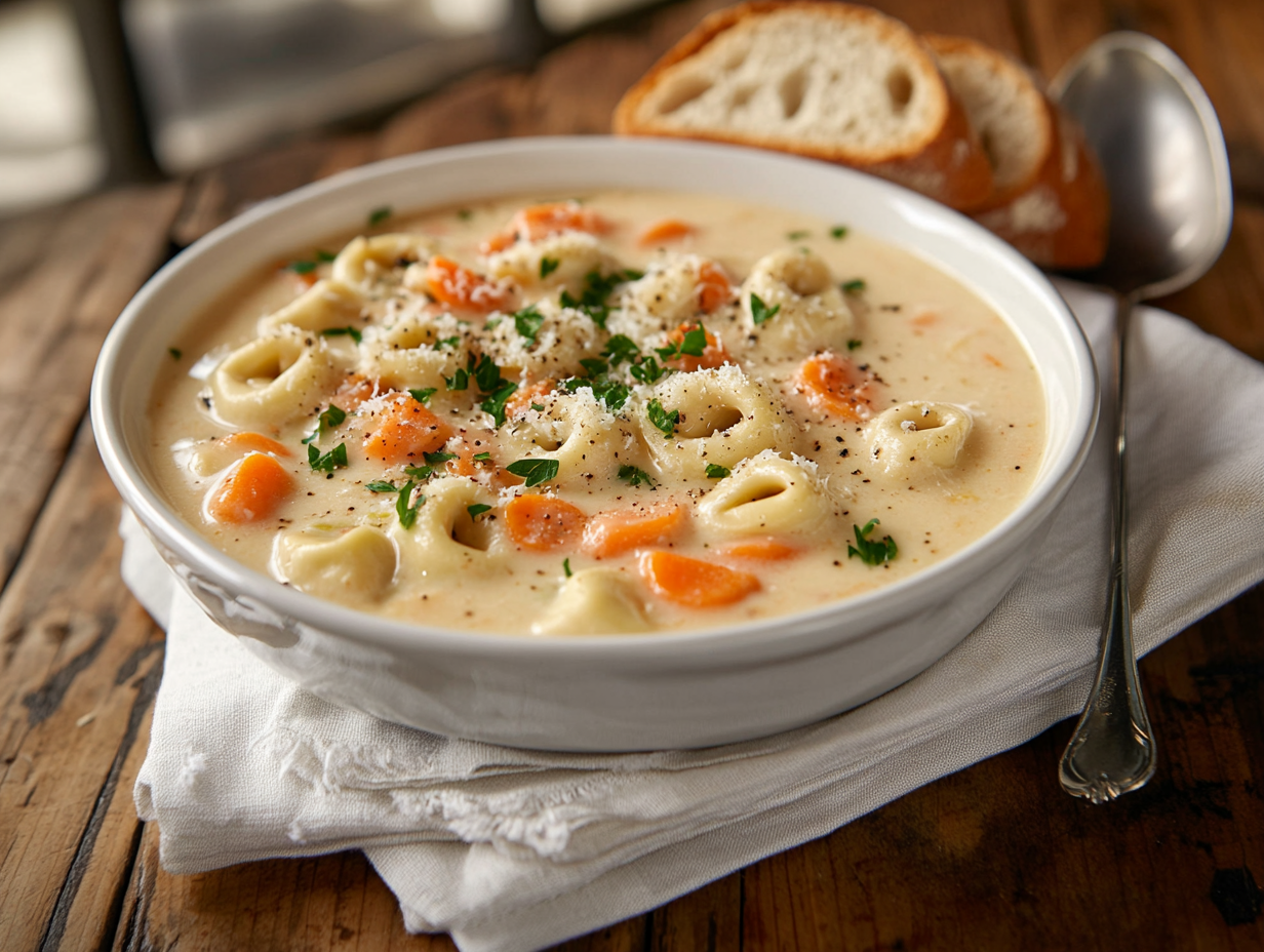 Creamy Chicken Tortellini