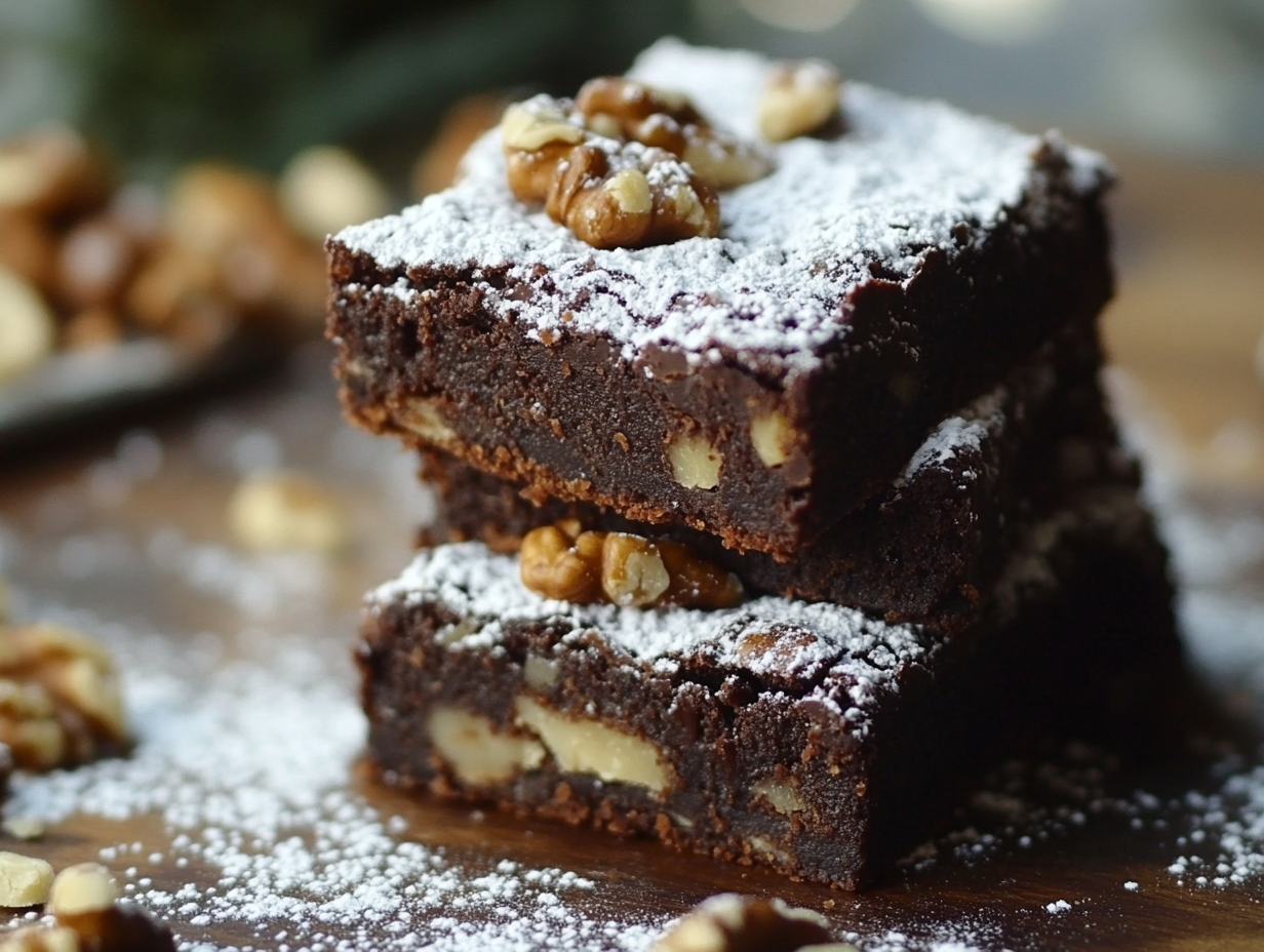 A Delicious Close-Up of Killer Brownies