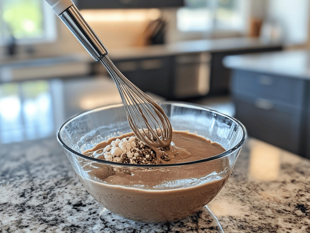 Protein shake instead of milk for pudding