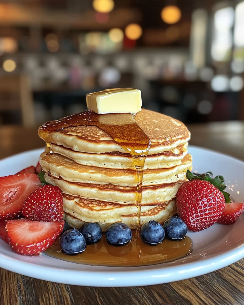 Fluffy IHOP Pancakes
