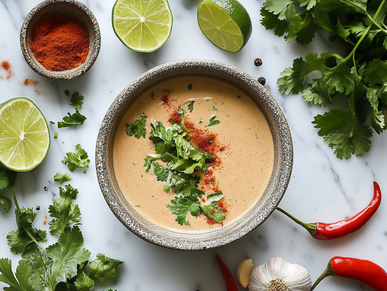 Southwest Salad Creamy Dressing