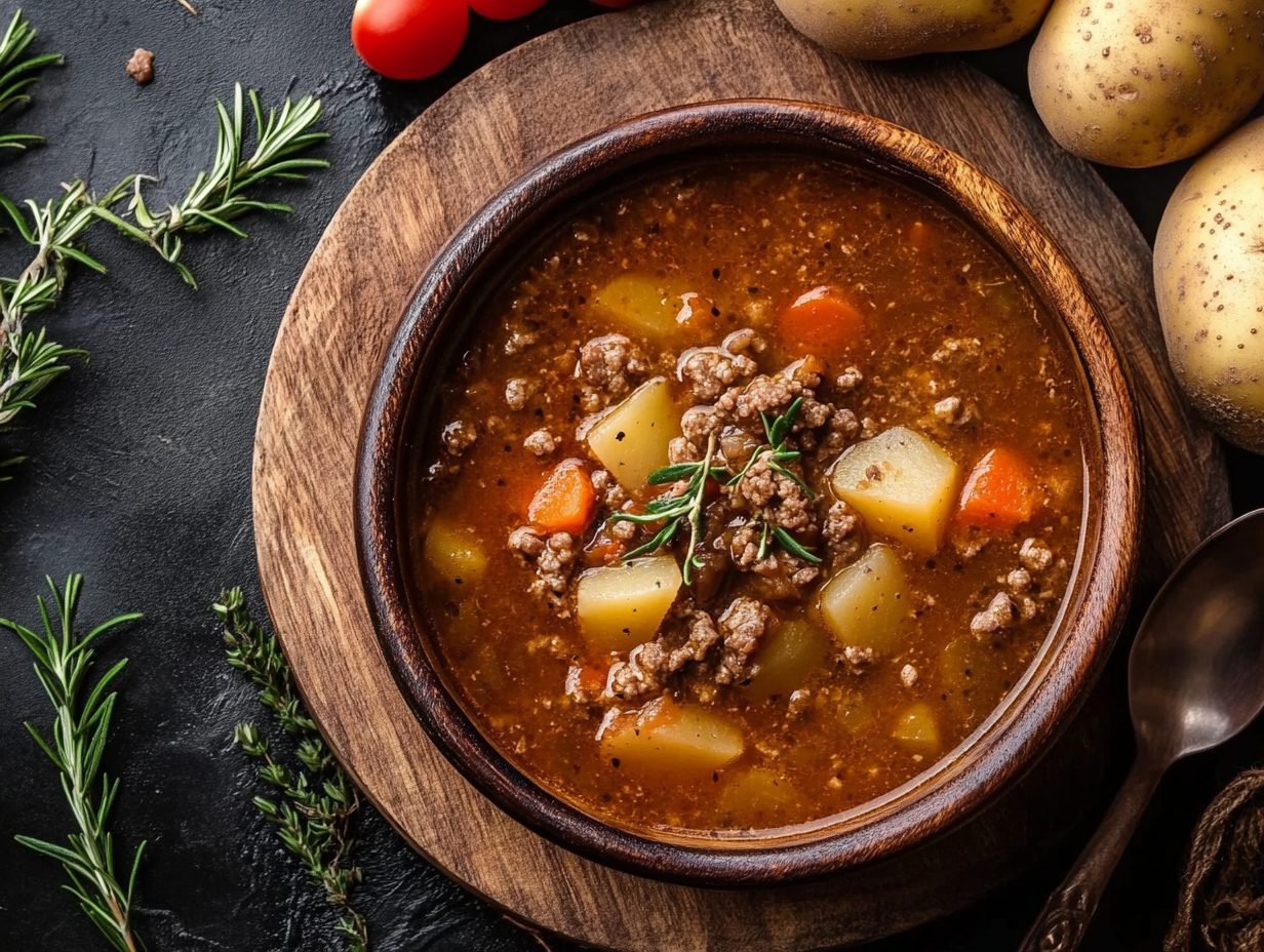 Hamburger Potato Soup
