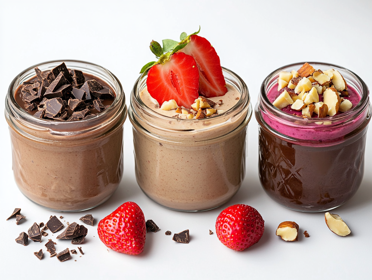 Protein shake instead of milk for pudding