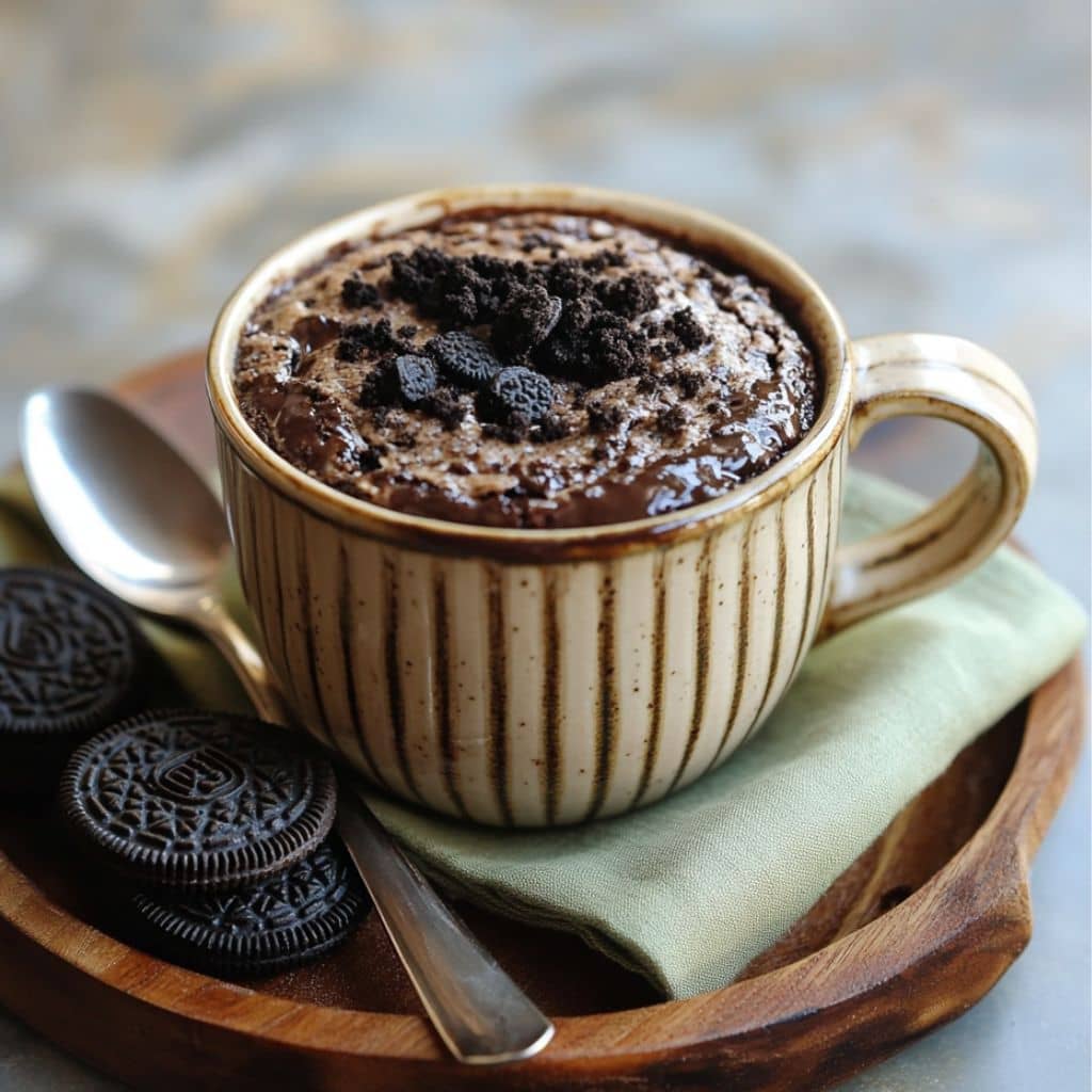 oreo mug cake