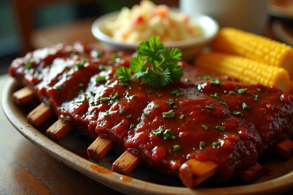 Glazed Turkey Ribs