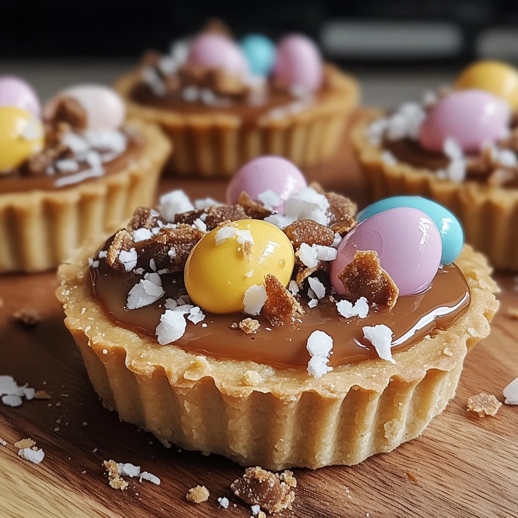 Caramel Mini Eggs Tart