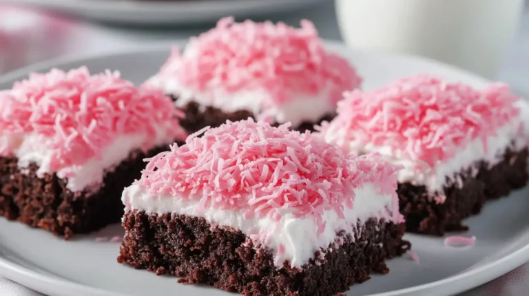Sno Ball Brownies