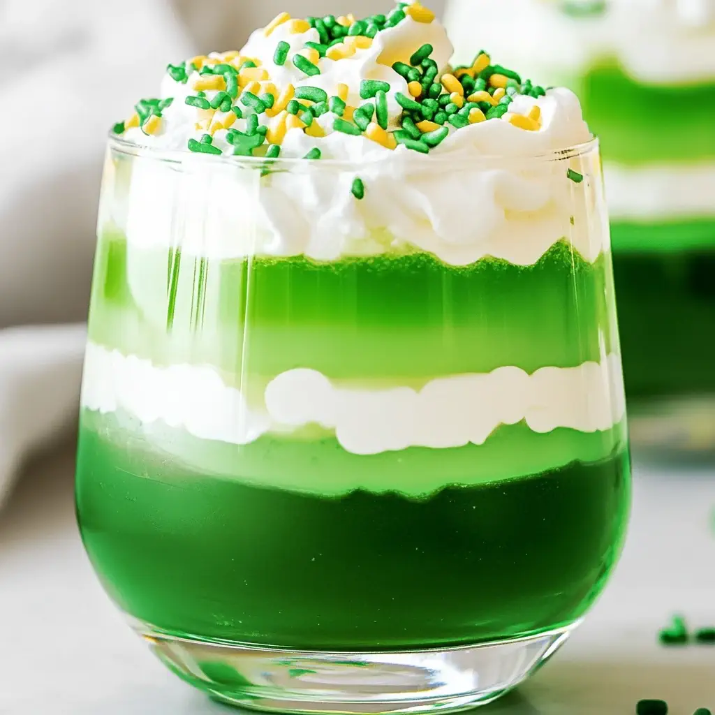 St. Patrick’s Day Jello Cups